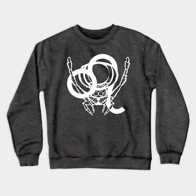 Zodiac Spiders : Leo Crewneck Sweatshirt by Spiderluf